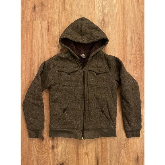 Gray Revolution Boys Jacket Size Large 12/14 - Picture 1 of 5